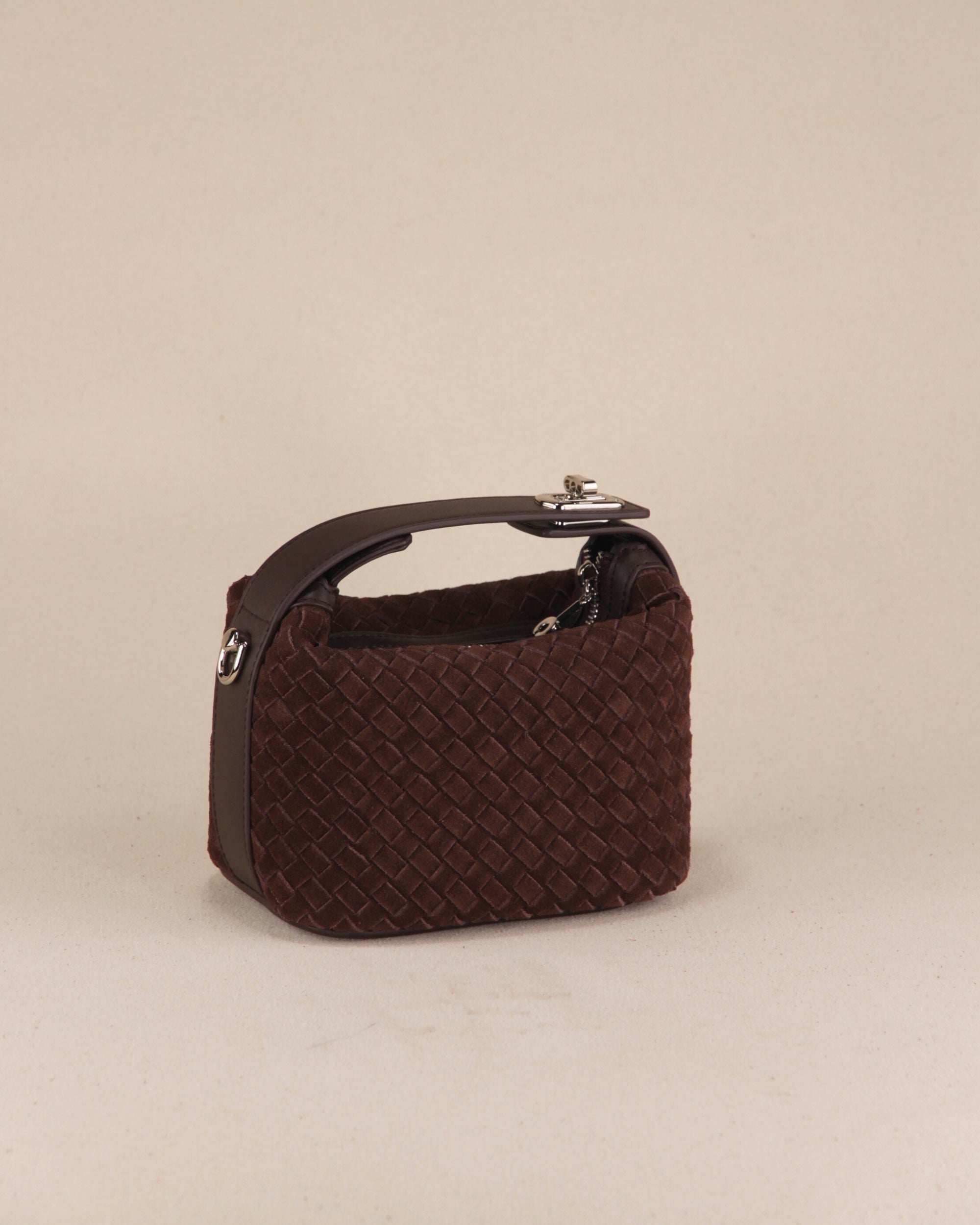 Shokupan Bag (Woven Suede)