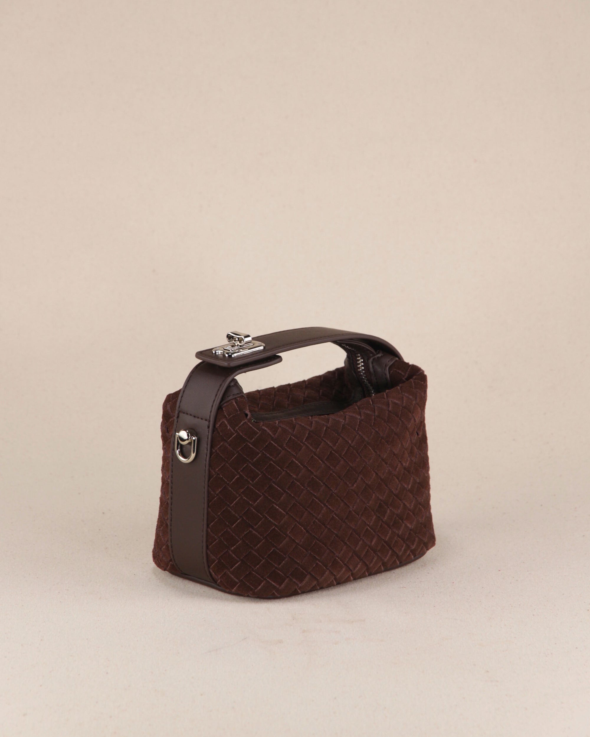 Shokupan Bag (Woven Suede)
