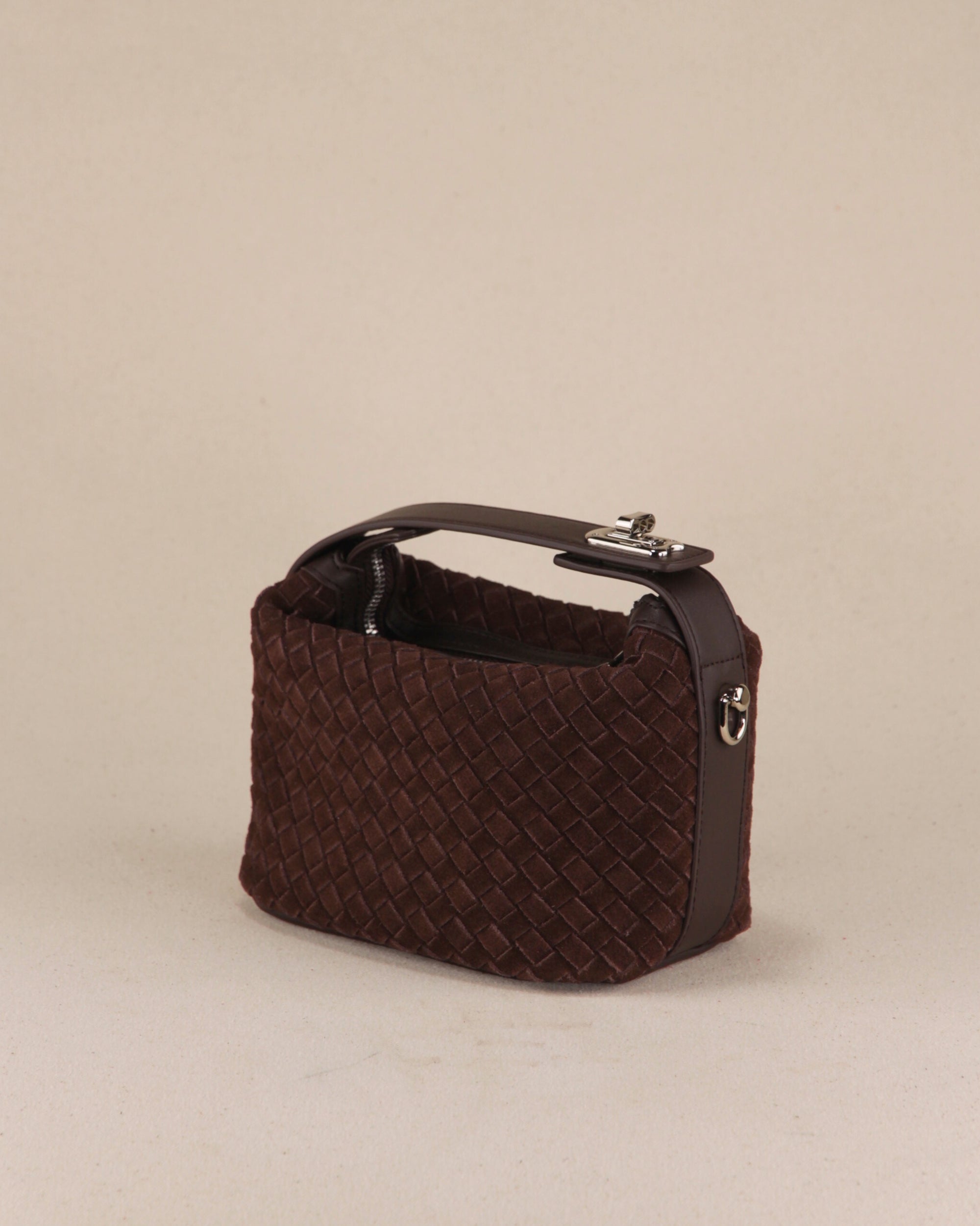 Shokupan Bag (Woven Suede)