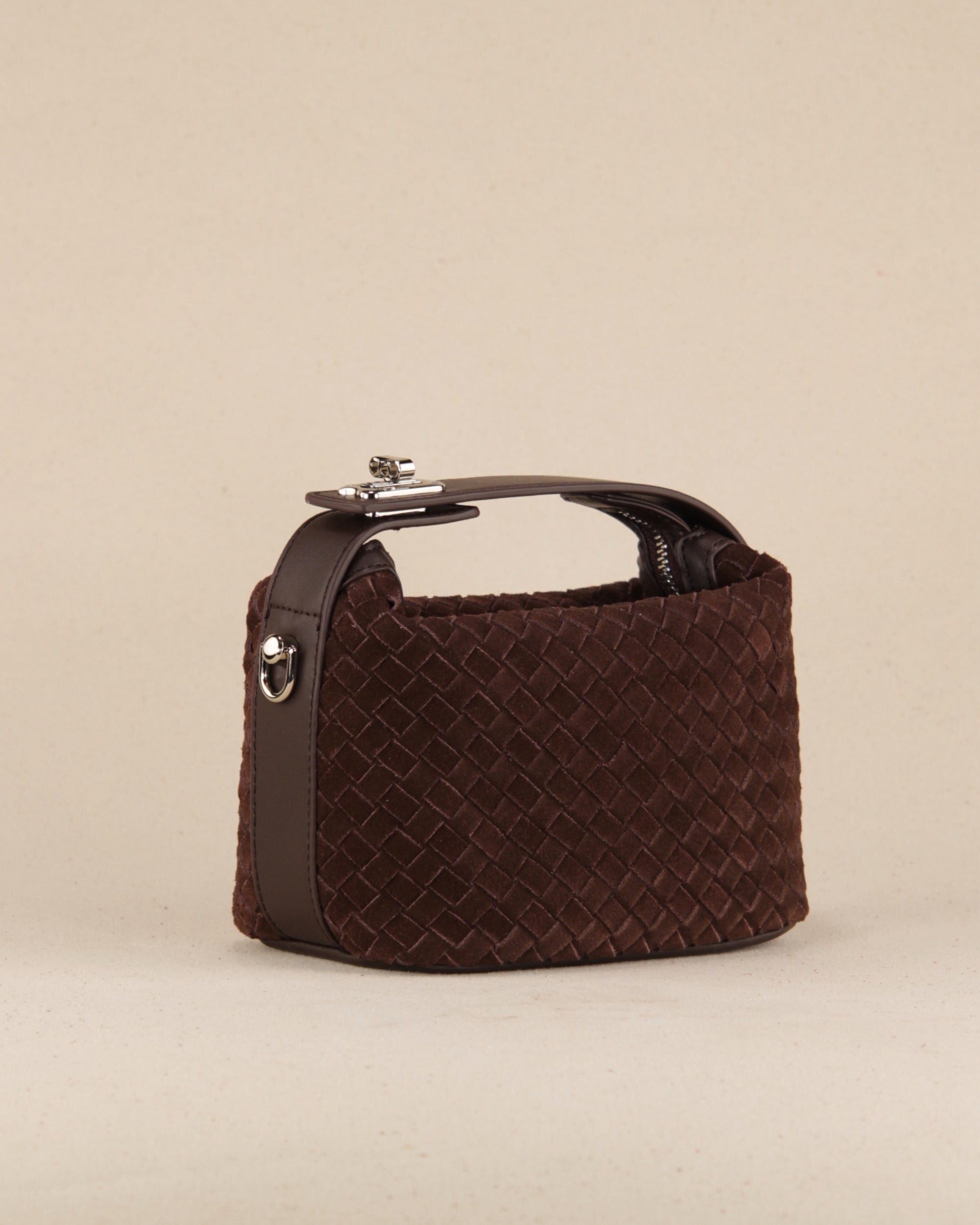 Shokupan Bag (Woven Suede)