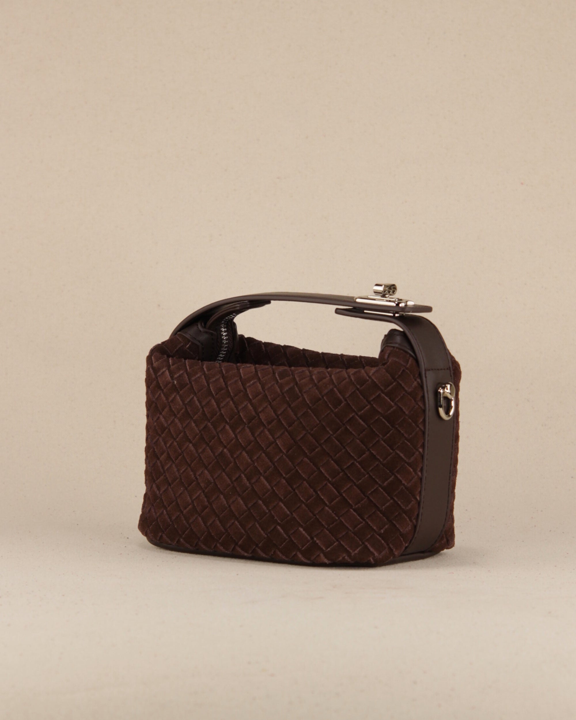 Shokupan Bag (Woven Suede)